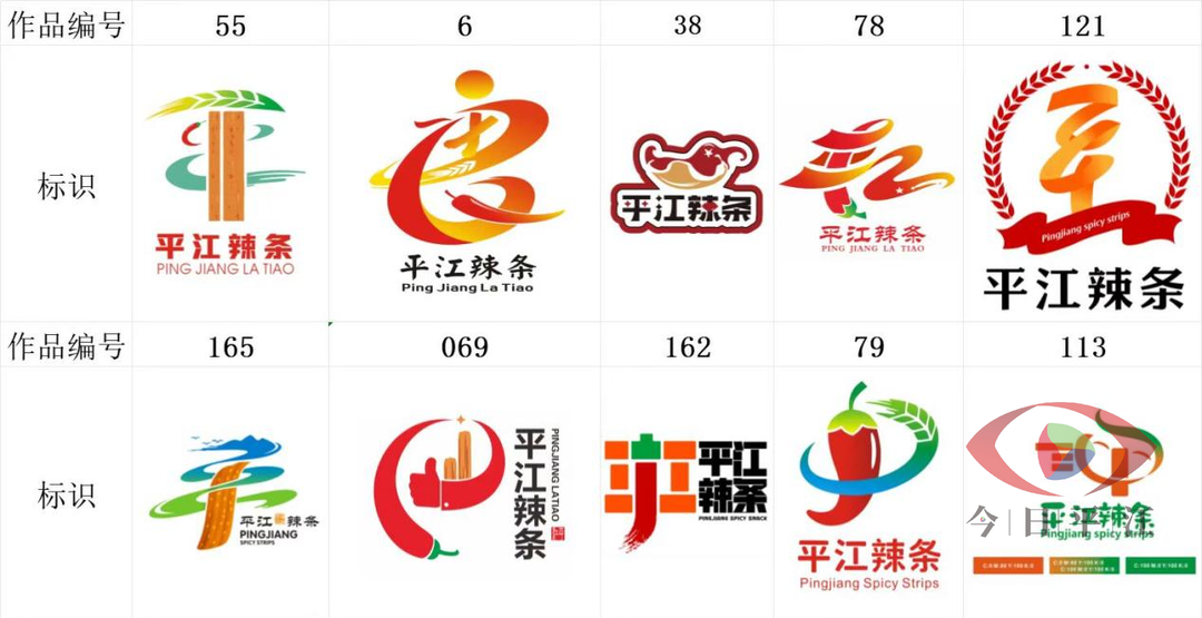 平江辣条LOGO品牌标识评选结果公告 平江辣条LOGO品牌标识评选结果公告.0图片